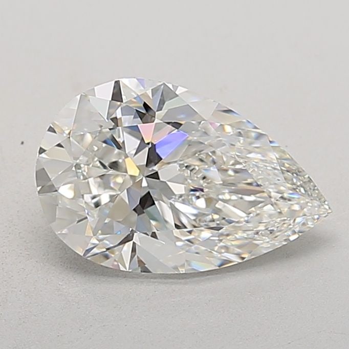 Loose Lab Diamond - IGI Pear 2.01ct F IF: Loose Lab Diamond - IGI Pear 2.01ct F IF A stunning lab-grown pear-shaped diamond, certified by the International Gemological Institute (IGI), boasts exceptional clarity and color. Weighing 2.01