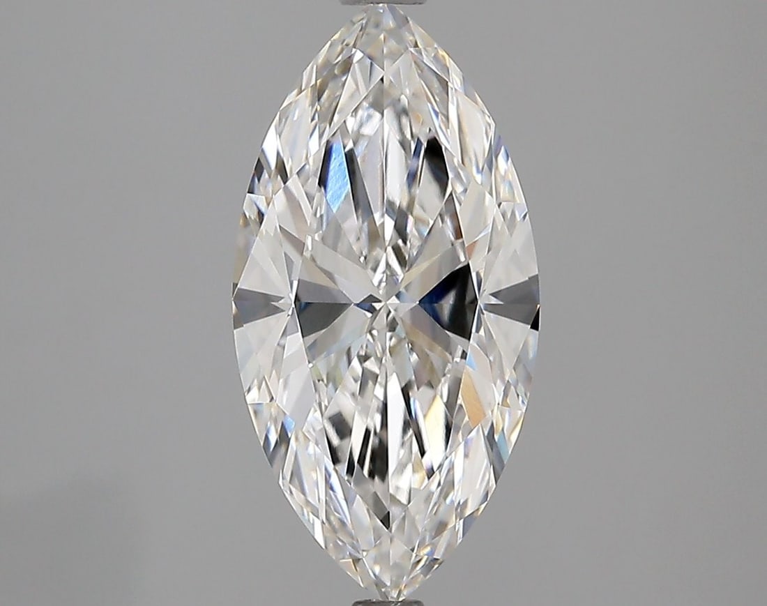 IGI Marquise Diamond, 3.03ct E VVS1, Loose: IGI Marquise Diamond, 3.03ct E VVS1, Loose A stunning IGI-certified marquise diamond, weighing 3.03 carats and boasting exceptional clarity with an E color grade and EX polish, making it a true gem fo