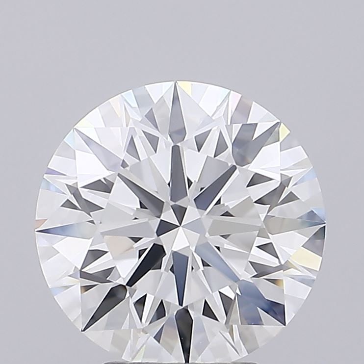 IGI Round 4.07ct F VVS2 Ideal Loose Lab Diamond: IGI Round 4.07ct F VVS2 Ideal Loose Lab Diamond Experience the beauty of nature, crafted with precision and care, is this stunning 4.07ct IGI Round lab-grown diamond, boasting an exceptional VVS2 clar