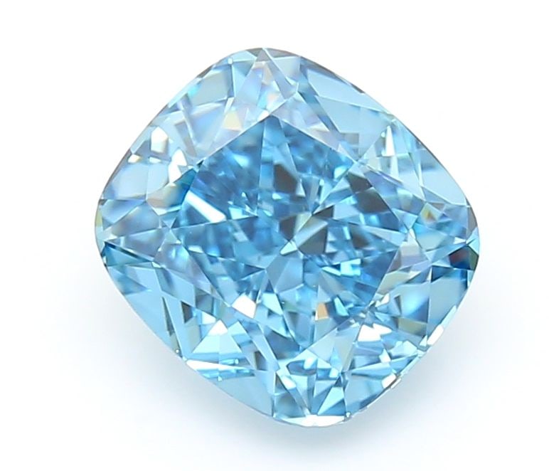 Loose Lab Diamond - IGI Cushion Modified 1.55ct Fancy Vivid Blue VVS2: Loose Lab Diamond - IGI Cushion Modified 1.55ct Fancy Vivid Blue VVS2 Exceptional Loose Lab Diamond Cushion Modified available for auction. Review complete item specifications below for detailed infor