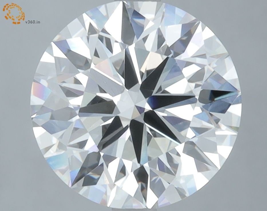 IGI Round 3.93ct F VVS2 Ideal Loose Lab Diamond: IGI Round 3.93ct F VVS2 Ideal Loose Lab Diamond Experience the brilliance of a lab-grown diamond, certified by IGI as a genuine 3.93ct F VVS2 Ideal Round Cut. This exceptional stone boasts an EX