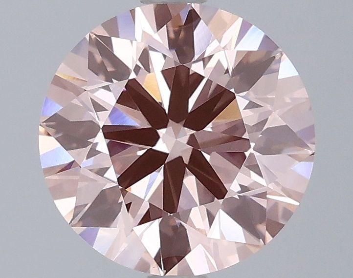 IGI Round 2.19ct Fancy Intense Pink VVS2 Ideal Loose Lab Diamond: IGI Round 2.19ct Fancy Intense Pink VVS2 Ideal Loose Lab Diamond Experience the rare beauty of a Fancy Intense Pink diamond, one of the most coveted colors in nature. This 2.19ct lab-grown gem boasts