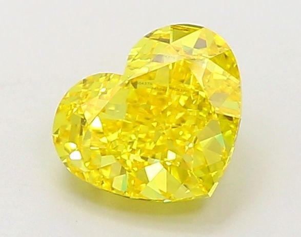 Loose Lab Diamond - IGI Heart 1.6ct Fancy Vivid Yellow VVS2: Loose Lab Diamond - IGI Heart 1.6ct Fancy Vivid Yellow VVS2 Experience the brilliance of nature's own sunshine with this exceptional 1.6ct Fancy Vivid Yellow lab diamond, certified by the Internationa