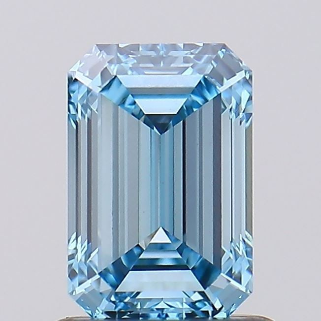 Loose Lab Diamond - IGI Emerald 1.03ct Fancy Intense Blue VVS2: Loose Lab Diamond - IGI Emerald 1.03ct Fancy Intense Blue VVS2 Experience the breathtaking beauty of a lab-grown diamond, certified by the International Gemological Institute (IGI) as a Fancy Intense