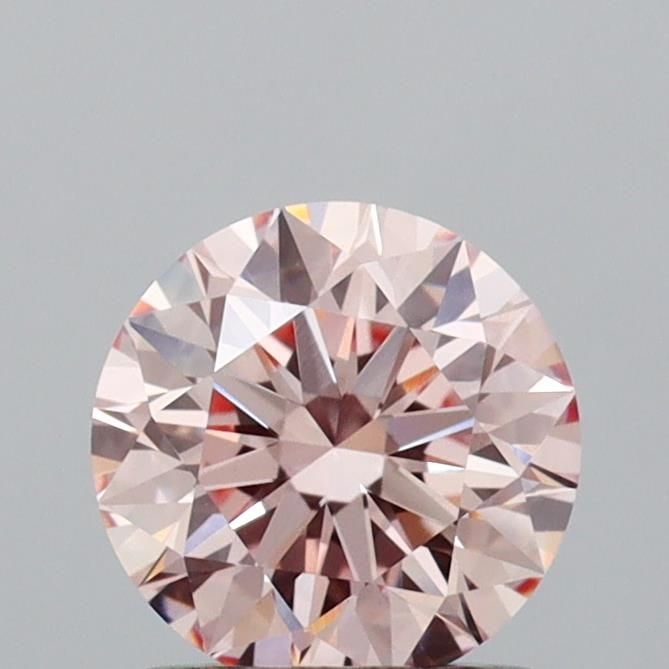 IGI Round 1.01ct Fancy Pink VVS2 Ideal Loose Lab Diamond: IGI Round 1.01ct Fancy Pink VVS2 Ideal Loose Lab Diamond Experience the rare beauty of a lab-grown Fancy Pink diamond, certified by IGI as VVS2 in clarity and EX in polish and symmetry. This 1.01ct