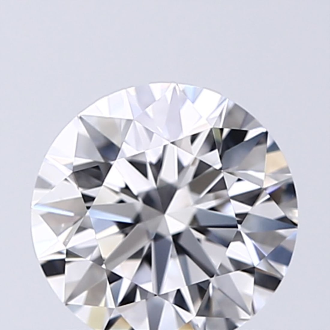 GIA Round 1.13ct D VVS2 Diamond: GIA Round 1.13ct D VVS2 Diamond A stunning lab-grown diamond, certified by the prestigious GIA, boasts exceptional clarity and color with its VVS2 grade and D hue. Weighing in at 1.13 carats, this EX-