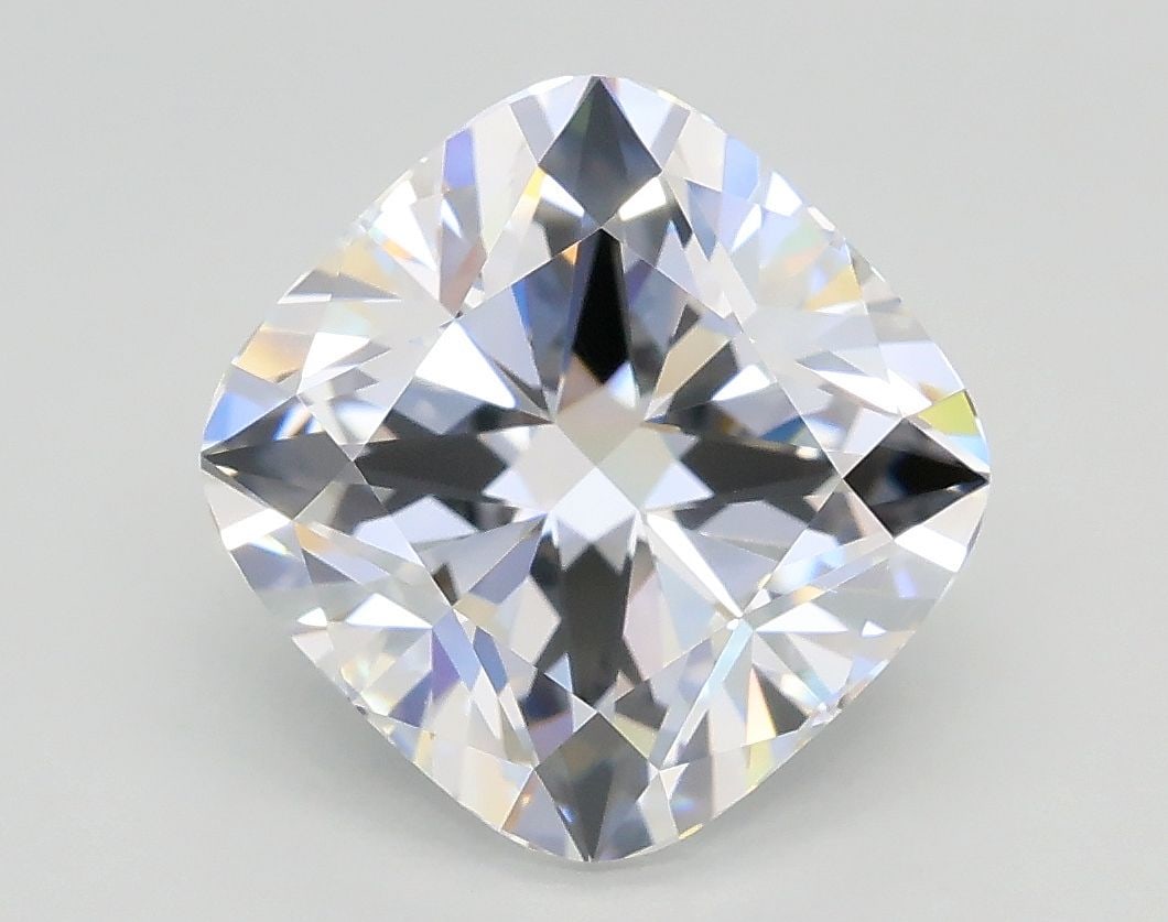 Loose Lab Diamond - GIA Cushion Modified 3.03ct D IF: Loose Lab Diamond - GIA Cushion Modified 3.03ct D IF Experience the beauty of a lab-grown diamond, certified by the prestigious GIA as a D color, IF clarity, and EX polish. This cushion-cut gemstone b