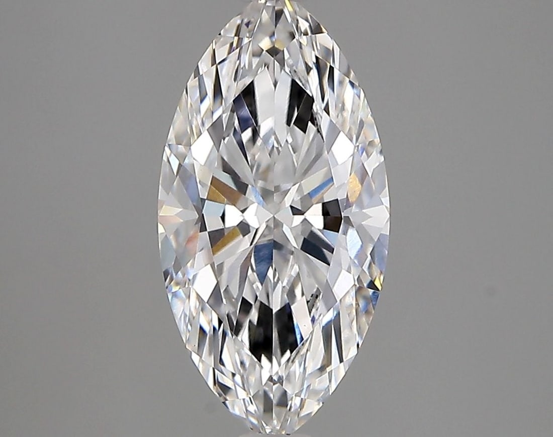 IGI Marquise 2.28ct D VVS2 Loose Lab Diamond: IGI Marquise 2.28ct D VVS2 Loose Lab Diamond A stunning IGI-certified marquise-cut lab diamond, weighing 2.28 carats and boasting exceptional clarity (VVS2) and color (D), shines with unparalleled bri