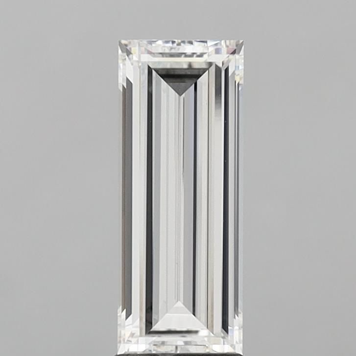 IGI Baguette 2.33ct F VVS2 Loose Lab Diamond: IGI Baguette 2.33ct F VVS2 Loose Lab Diamond Experience the brilliance of a lab-grown diamond, certified by IGI as F color, VVS2 clarity, and EX polish and symmetry. This stunning 2.33ct loose diamond