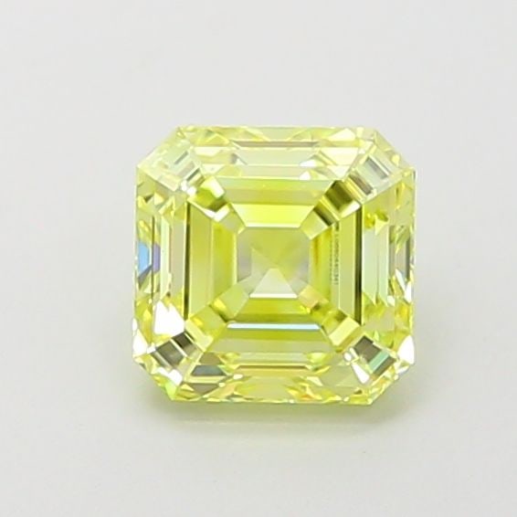 IGI Square Emerald 1.1ct Fancy Intense Yellow VVS2 Loose Lab Diamond: IGI Square Emerald 1.1ct Fancy Intense Yellow VVS2 Loose Lab Diamond A true gem for the discerning collector, this 1.1ct Fancy Intense Yellow VVS2 lab-grown diamond boasts exceptional clarity and vibr