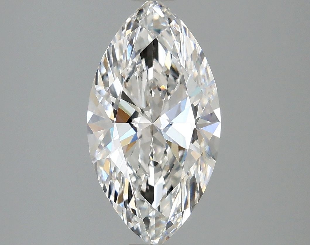 IGI Marquise 2.09ct F VVS1 Loose Lab Diamond: IGI Marquise 2.09ct F VVS1 Loose Lab Diamond A stunning IGI-certified marquise-cut lab diamond, weighing 2.09 carats and boasting exceptional clarity with a VVS1 grade, this loose gemstone shines