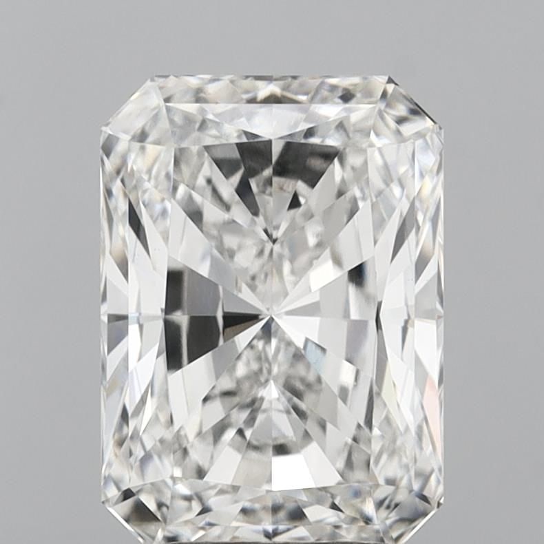 IGI Radiant 3.07ct F VVS2 Loose Lab Diamond: IGI Radiant 3.07ct F VVS2 Loose Lab Diamond A stunning lab-grown diamond, certified by the International Gemological Institute (IGI), boasts exceptional clarity and color, with a vibrant F color and
