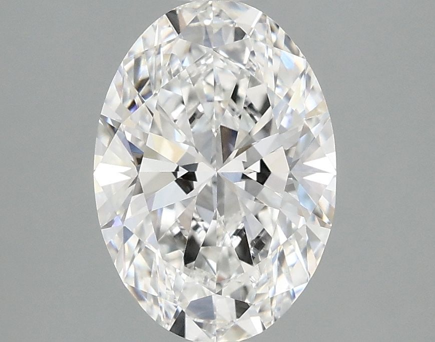 IGI Oval 2.07ct E VVS2 Loose Lab Diamond: IGI Oval 2.07ct E VVS2 Loose Lab Diamond A stunning IGI Oval lab diamond, certified E color and VVS2 clarity, boasts exceptional cut quality with EX polish and symmetry. Weighing 2.07 carats, this