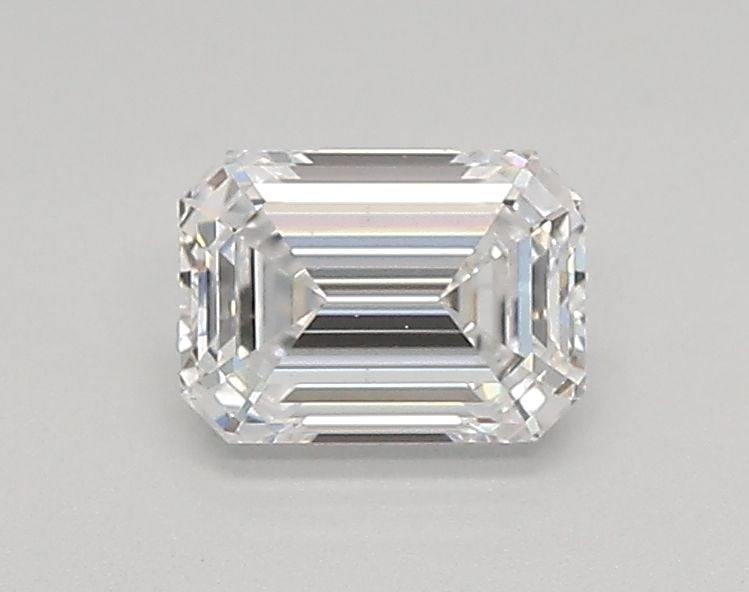 Loose Lab Diamond - IGI Emerald 0.46ct D VVS2: Loose Lab Diamond - IGI Emerald 0.46ct D VVS2 Experience the brilliance of a lab-grown diamond, certified by IGI as an exceptional 0.46ct D VVS2 emerald cut gemstone with flawless symmetry and EX poli