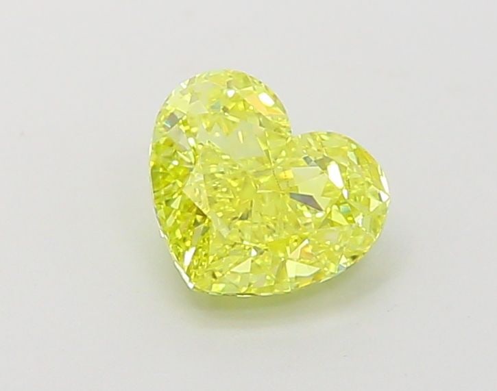 Loose Lab Diamond - IGI Heart 1.2ct Fancy Vivid Yellow VVS1: Loose Lab Diamond - IGI Heart 1.2ct Fancy Vivid Yellow VVS1 A truly unique and rare gem, this 1.2ct Fancy Vivid Yellow Lab diamond boasts exceptional clarity (VVS1) and polish (EX), giving it a dazzli