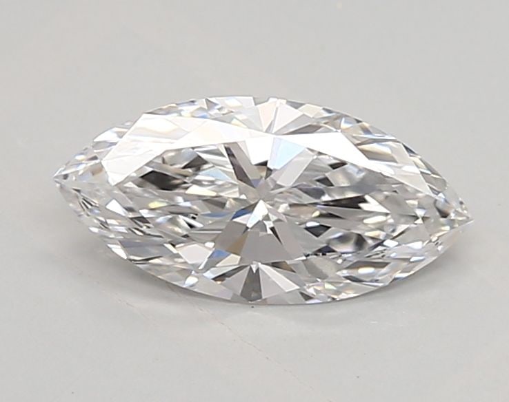 IGI Marquise 0.82ct D VVS1 Loose Lab Diamond: IGI Marquise 0.82ct D VVS1 Loose Lab Diamond A rare and exceptional lab-grown diamond, this 0.82ct IGI Marquise cut boasts an impressive D color grade and VVS1 clarity, giving it unparalleled brillian