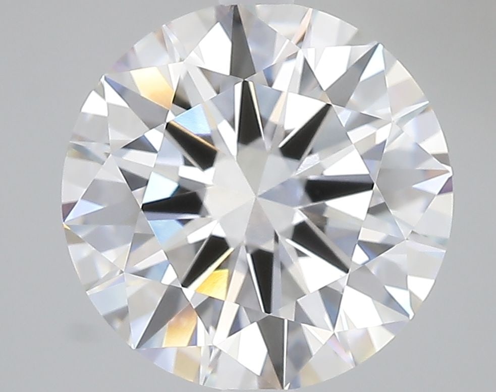 IGI Round 5.02ct E VVS2 Loose Lab Diamond: IGI Round 5.02ct E VVS2 Loose Lab Diamond A stunning 5.02ct lab-grown diamond, certified by the International Gemological Institute (IGI), boasts exceptional clarity with an E color and EX polish,