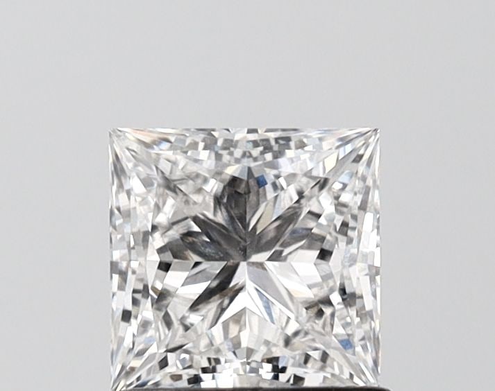 IGI Princess 1.1ct E VVS2 Loose Lab Diamond: IGI Princess 1.1ct E VVS2 Loose Lab Diamond A truly unique and rare find, this 1.1ct IGI Princess lab diamond boasts exceptional clarity with its VVS2 grade, paired with a vibrant color of E and preci