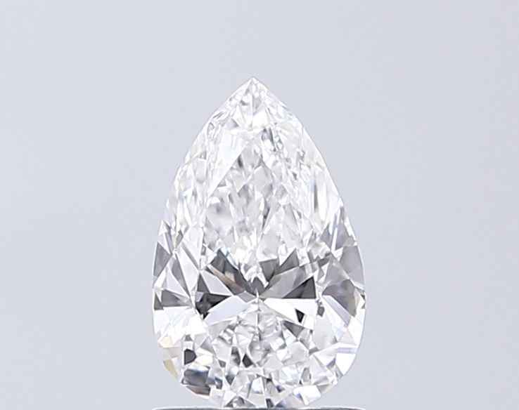 Loose Lab Diamond - IGI Pear 0.86ct D VVS2: Loose Lab Diamond - IGI Pear 0.86ct D VVS2 A rare and exceptional lab-grown diamond, this IGI-certified pear-shaped gem boasts an impressive 0.86 carats of unparalleled brilliance, with a D color grad