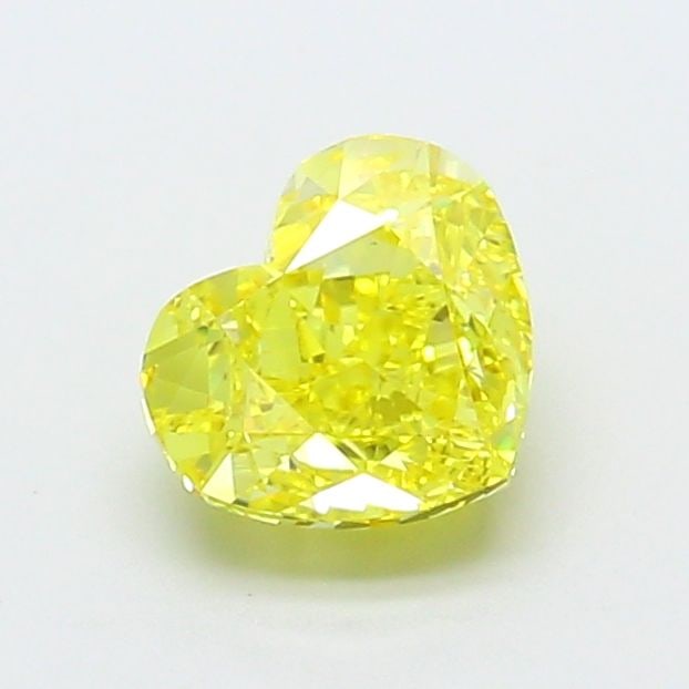 Loose Lab Diamond - IGI Heart 1.5ct Fancy Vivid Yellow VVS2: Loose Lab Diamond - IGI Heart 1.5ct Fancy Vivid Yellow VVS2 Experience the brilliance of a lab-grown diamond, certified by the International Gemological Institute (IGI) as Fancy Vivid Yellow with exce