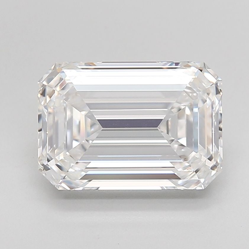 Loose Lab Diamond - IGI Emerald 3.6ct D IF: Loose Lab Diamond - IGI Emerald 3.6ct D IF Experience the beauty of nature's perfection in this stunning 3.6ct IGI Emerald-cut lab diamond, boasting an exceptional D color and IF clarity. Its EX polis