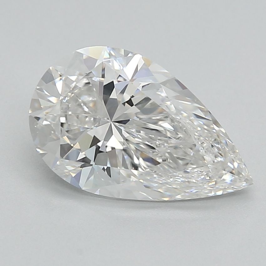 Loose Lab Diamond - IGI Pear 1.53ct E VVS2: Loose Lab Diamond - IGI Pear 1.53ct E VVS2 Experience the beauty of a lab-grown diamond, certified by the International Gemological Institute (IGI) as a stunning pear-shaped gem with exceptional clari