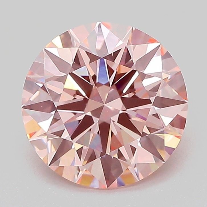 IGI Round 2.08ct Fancy Intense Pink VVS2 Ideal Loose Lab Diamond: IGI Round 2.08ct Fancy Intense Pink VVS2 Ideal Loose Lab Diamond Experience the rare beauty of a lab-grown Fancy Intense Pink diamond, certified by IGI as VVS2 in clarity and EX in polish and symmetry