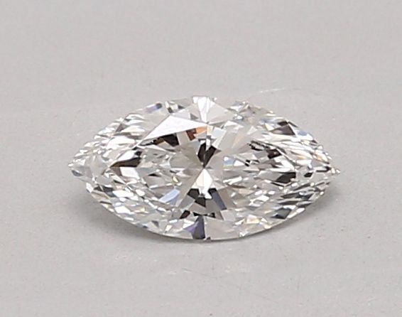 IGI Marquise 0.43ct D VVS1 Loose Lab Diamond: IGI Marquise 0.43ct D VVS1 Loose Lab Diamond A rare and exceptional lab-grown diamond, this 0.43ct IGI Marquise features an impressive D color, VVS1 clarity, and EX polish and symmetry. Grown in a sta