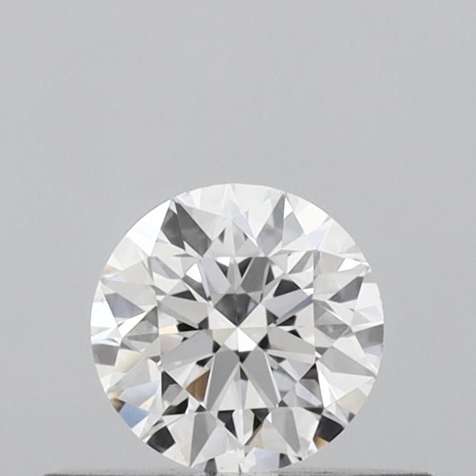 IGI Round 0.33ct D VVS2 Ideal Loose Lab Diamond: IGI Round 0.33ct D VVS2 Ideal Loose Lab Diamond A rare and exceptional lab-grown diamond, certified by the International Gemological Institute (IGI), boasts a brilliant cut and flawless clarity of VVS