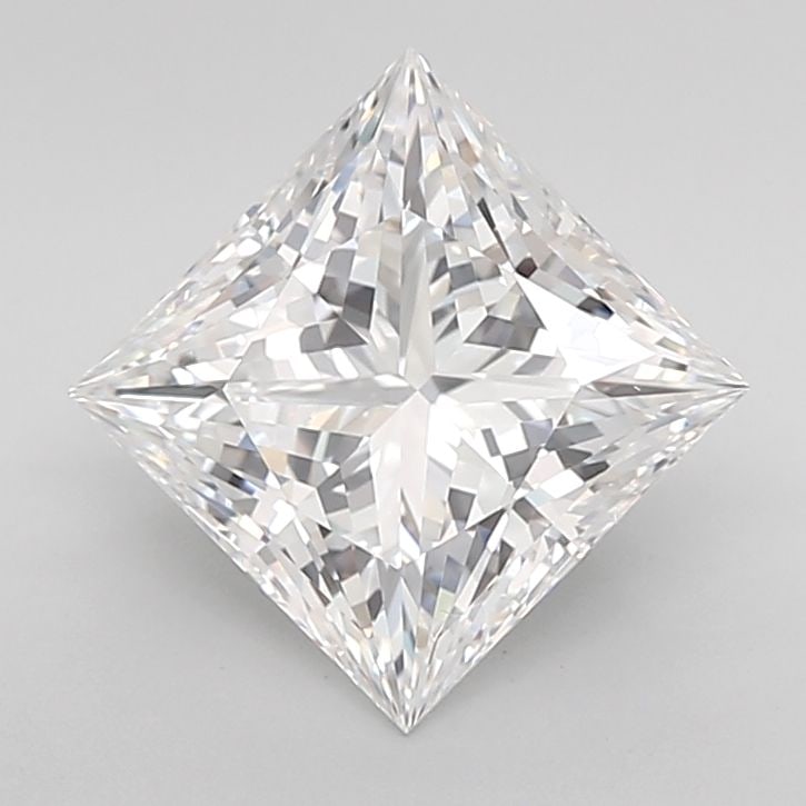 Loose Lab Diamond - GIA Princess 3.09ct D FL: Loose Lab Diamond - GIA Princess 3.09ct D FL Experience the beauty of nature with this stunning, lab-grown diamond, certified by the prestigious GIA as a Princess cut, D color, FL clarity, and EX poli