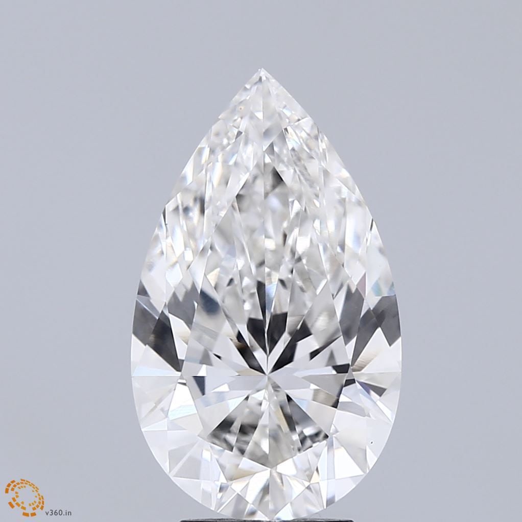 Loose Lab Diamond - IGI Pear 4.02ct G VVS2 (1 of 1)