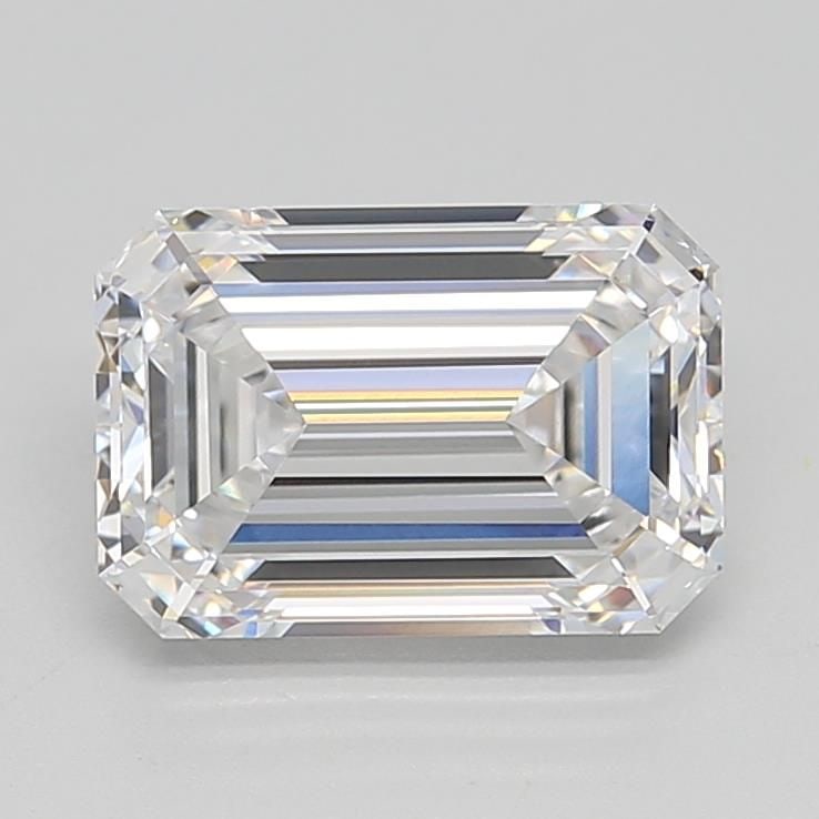 Loose Lab Diamond - GIA Emerald 3.71ct D VVS2: Loose Lab Diamond - GIA Emerald 3.71ct D VVS2 Experience the unparalleled brilliance of a genuine lab-grown diamond, certified by the prestigious GIA as an Emerald cut with exceptional clarity and col