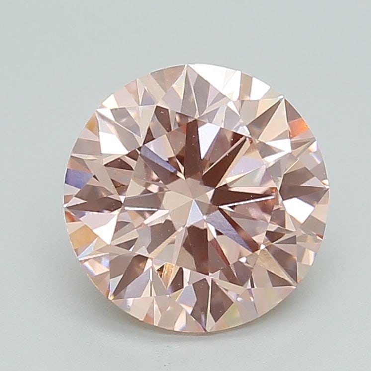 IGI Round 2.6ct Fancy Intense Pink VVS2 Ideal Loose Lab Diamond: IGI Round 2.6ct Fancy Intense Pink VVS2 Ideal Loose Lab Diamond Experience the rare beauty of a Fancy Intense Pink diamond, one of the most coveted colors in nature. This 2.6ct lab-grown gem boasts ex
