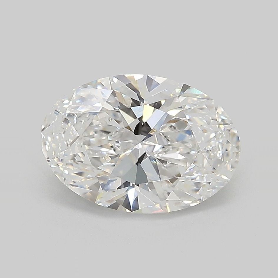 IGI Oval 2.58ct D VVS2 Diamond: IGI Oval 2.58ct D VVS2 Diamond Experience the brilliance of nature's own masterpiece, a lab-grown diamond that rivals its mined counterparts in every way. This stunning 2.58ct IGI Oval D VVS2
