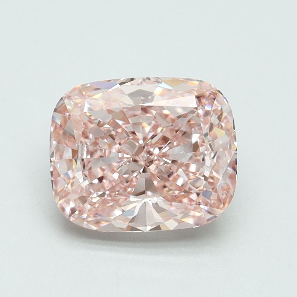 Loose Lab Diamond - IGI Cushion Brilliant 2.11ct Fancy Intense Pink VVS2: Loose Lab Diamond - IGI Cushion Brilliant 2.11ct Fancy Intense Pink VVS2 Experience the rare beauty of a Fancy Intense Pink diamond, one of the most coveted colors in the world of gemstones. This stun