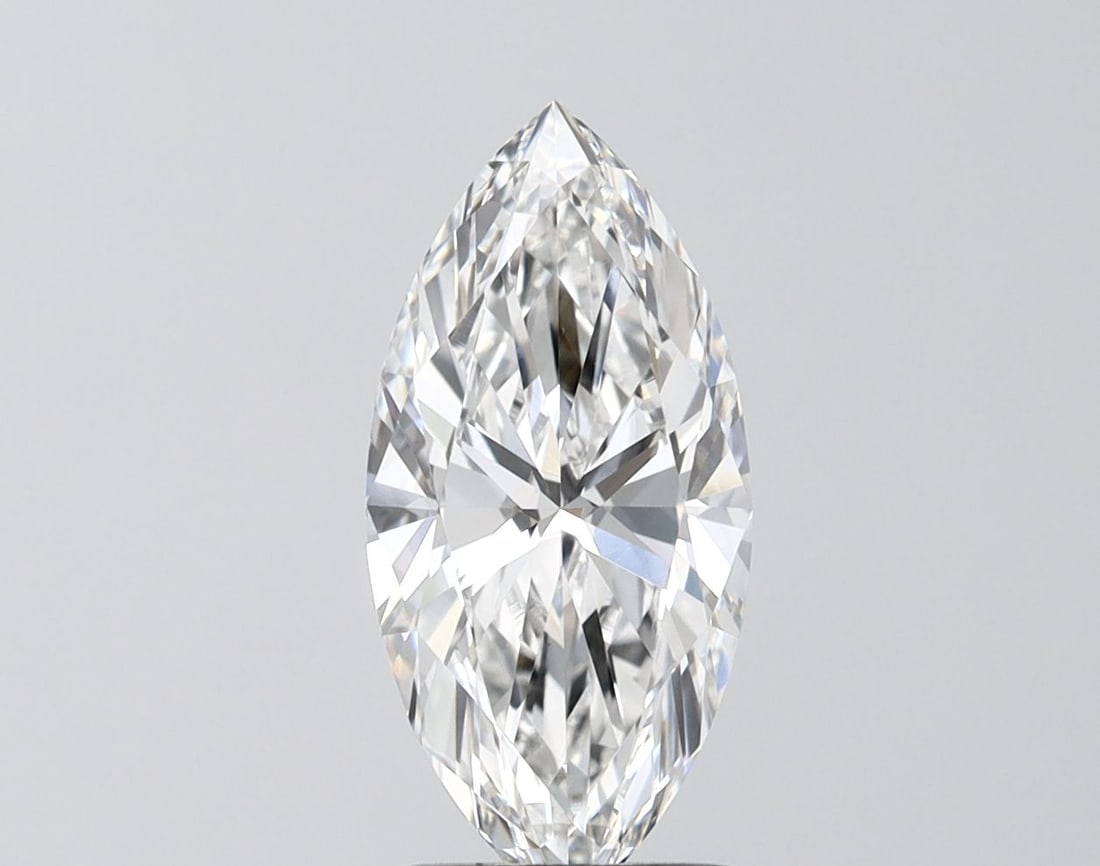 IGI Marquise 2.01ct F VVS1 Loose Lab Diamond: IGI Marquise 2.01ct F VVS1 Loose Lab Diamond Experience the beauty of a lab-grown diamond, certified by IGI as F color and VVS1 clarity, with exceptional cut, polish, and symmetry. This 2.01ct marquis