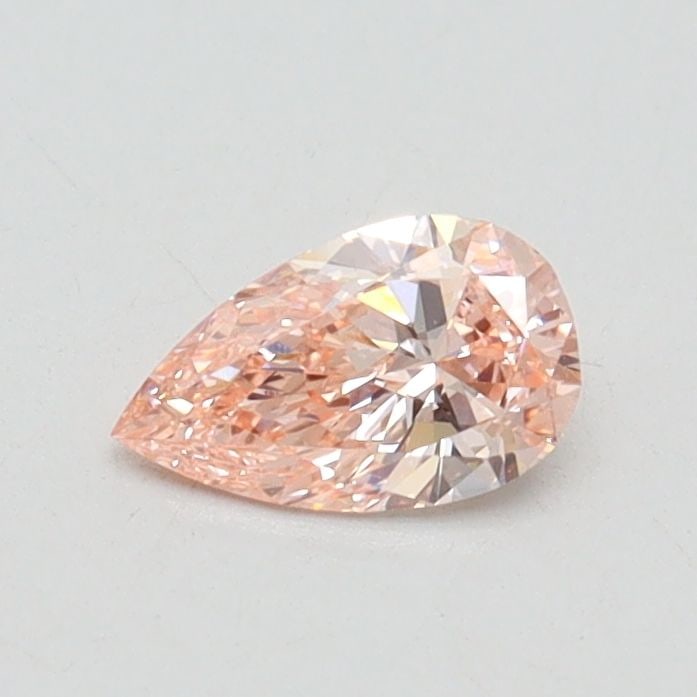 Loose Lab Diamond - IGI Pear 0.35ct Fancy Pink VVS2: Loose Lab Diamond - IGI Pear 0.35ct Fancy Pink VVS2 A rare and breathtakingly beautiful lab-grown diamond, this 0.35ct Fancy Pink IGI-certified gemstone boasts an exceptional VVS2 clarity and EX polis