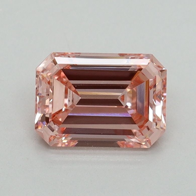 Loose Lab Diamond - IGI Emerald 1.07ct Fancy Vivid Pink VVS2: Loose Lab Diamond - IGI Emerald 1.07ct Fancy Vivid Pink VVS2 Experience the breathtaking beauty of a lab-grown diamond, certified by IGI as a Fancy Vivid Pink gemstone with exceptional clarity and cut