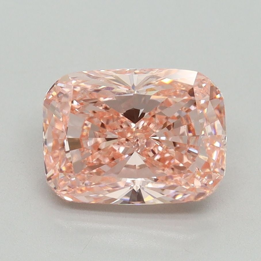 IGI Cushion Modified 2.03ct Fancy Vivid Pink VVS2 Loose Lab Diamond: IGI Cushion Modified 2.03ct Fancy Vivid Pink VVS2 Loose Lab Diamond Experience the rare beauty of a Fancy Vivid Pink diamond, one of the most coveted colors in the world of gemstones. This 2.03ct IGI-