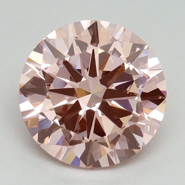 IGI Round 1.9ct Fancy Vivid Pink VVS2 Loose Lab Diamond (1 of 1)
