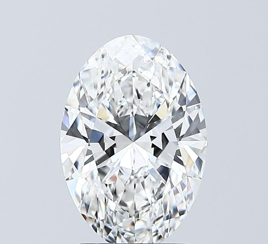 IGI Oval 2.09ct D VVS2 Loose Lab Diamond: IGI Oval 2.09ct D VVS2 Loose Lab Diamond Experience the brilliance of nature in a lab-grown diamond, certified by the International Gemological Institute (IGI). This stunning 2.09ct D VVS2 oval cut ge