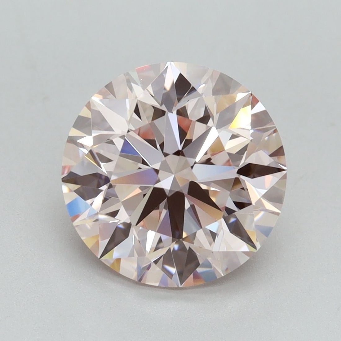 IGI Round 3.37ct Fancy Pink VVS2 Lab Diamond (1 of 1)