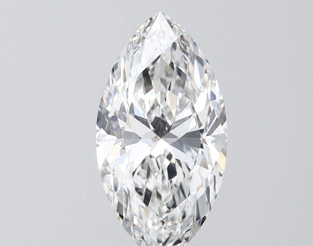 IGI Marquise 2.01ct F VVS2 Loose Lab Diamond: IGI Marquise 2.01ct F VVS2 Loose Lab Diamond Experience the beauty of a lab-grown diamond, certified by IGI as F color, VVS2 clarity, and EX polish and symmetry. This stunning 2.01ct marquise-cut gem