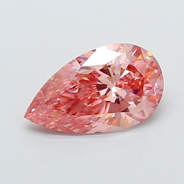 Loose Lab Diamond - IGI Pear 1.52ct Fancy Vivid Pink VVS2: Loose Lab Diamond - IGI Pear 1.52ct Fancy Vivid Pink VVS2 Experience the rare beauty of a lab-grown diamond, certified by the International Gemological Institute (IGI) as Fancy Vivid Pink, VVS2 clarit