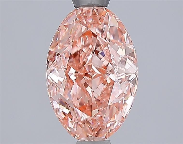 IGI Oval 1.62ct Fancy Vivid Pink VVS2 Loose Lab Diamond (1 of 1)