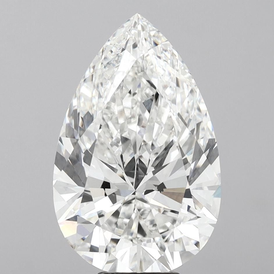 Loose Lab Diamond - IGI Pear 10.0ct E VVS2: Loose Lab Diamond - IGI Pear 10.0ct E VVS2 Experience the brilliance of a lab-grown diamond, certified by the International Gemological Institute (IGI) as a stunning 10.0ct pear-shaped gem with except