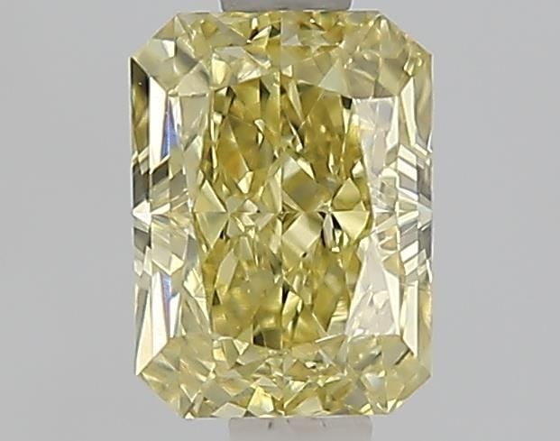 IGI Radiant 1.05ct Fancy Intense Yellow VVS1 Loose Lab Diamond: IGI Radiant 1.05ct Fancy Intense Yellow VVS1 Loose Lab Diamond Experience the vibrant beauty of nature with this stunning 1.05ct Fancy Intense Yellow VVS1 lab-grown diamond, boasting exceptional clari