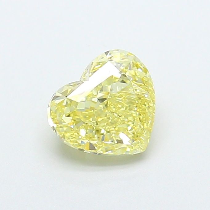 Loose Lab Diamond - IGI Heart 1.22ct Fancy Intense Yellow VVS2: Loose Lab Diamond - IGI Heart 1.22ct Fancy Intense Yellow VVS2 Experience the vibrant warmth of a lab-grown diamond, certified by IGI as a Fancy Intense Yellow gemstone with exceptional clarity and po