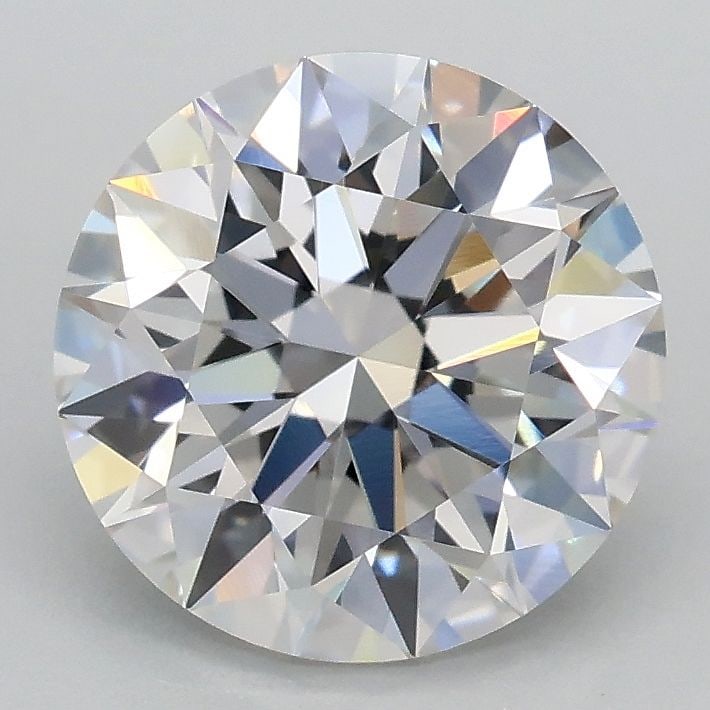 IGI Round 2.02ct F VVS2 Ideal Loose Lab Diamond: IGI Round 2.02ct F VVS2 Ideal Loose Lab Diamond Experience the brilliance of a lab-grown diamond, certified by IGI as a 2.02ct F VVS2 Ideal Round cut, boasting exceptional clarity and luster. This