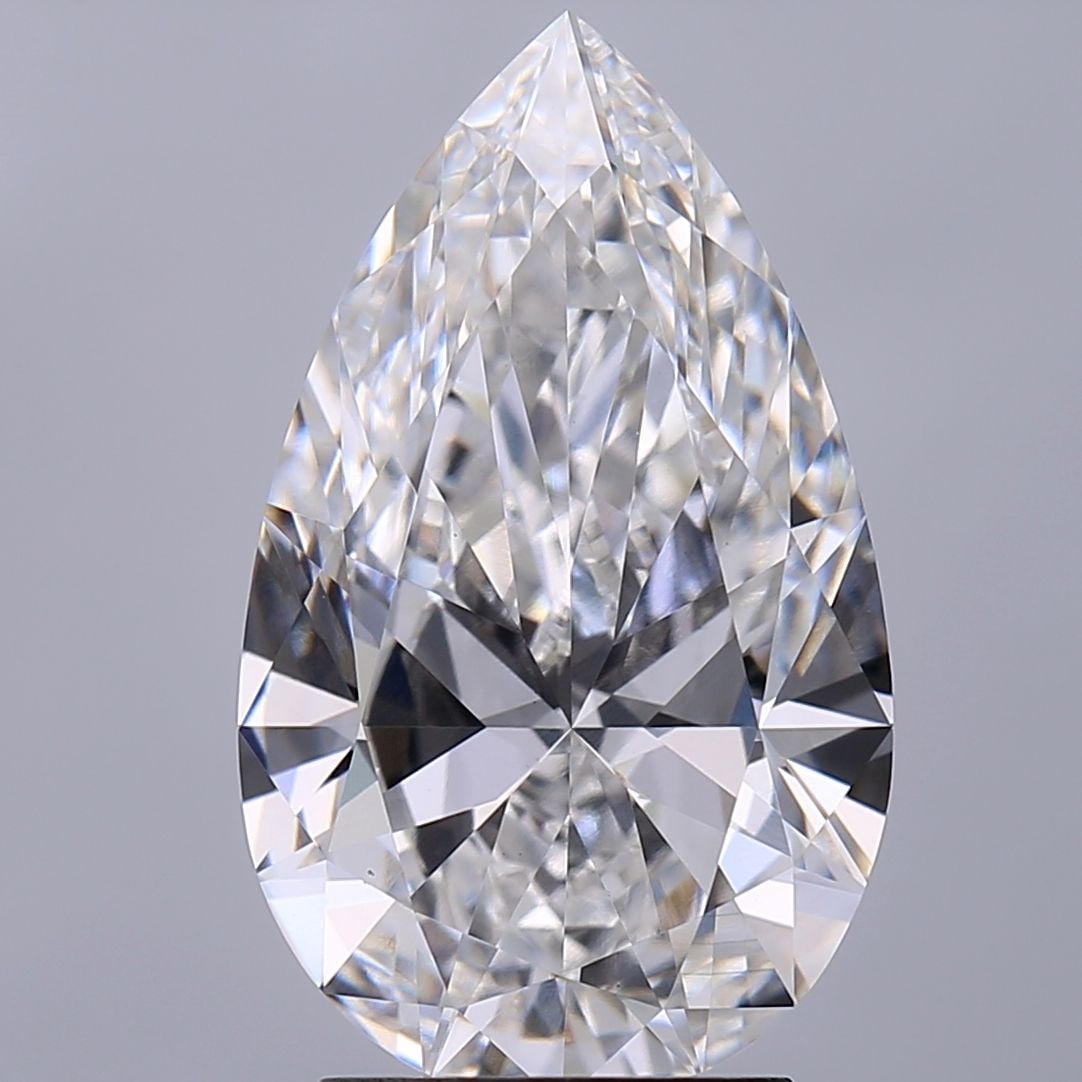 Loose Lab Diamond - IGI Pear 2.55ct E VVS2: Loose Lab Diamond - IGI Pear 2.55ct E VVS2 You're looking at one of the rarest and most coveted types of diamonds - a lab-grown pear-shaped gemstone, certified by the International Gemological Institu